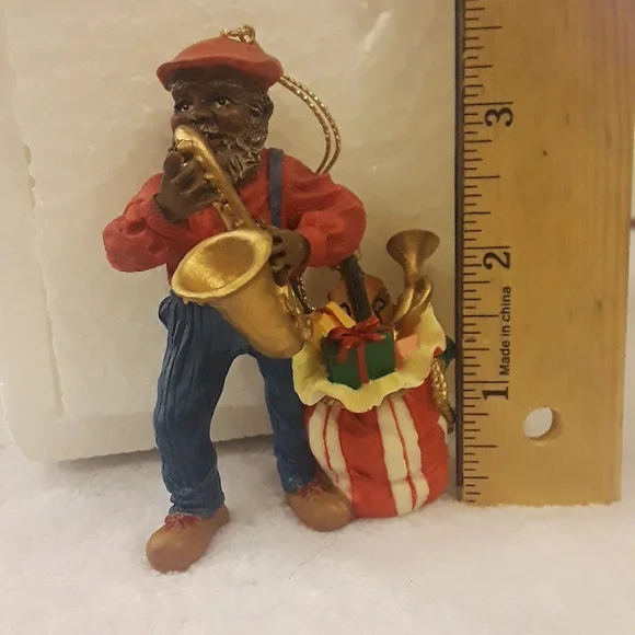 House of Lloyd "Have a Jazzy Christmas" Ornaments New in Box original wrapper - Picture 5 of 6